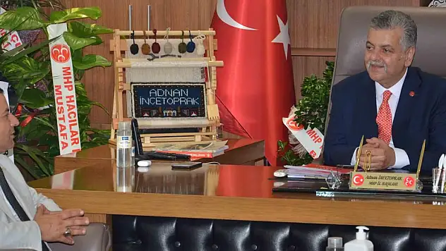 ÜLKÜ OCAKLARI'NDAN İNCETOPRAK'A HAYIRLI OLSUN ZİYARETİ