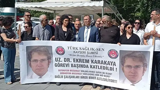 ÜNAL: 'GÖZLERİNİZ KÖR MÜ OLDU? SAĞLIK ÇALIŞANLARI KATLEDİLİYOR!'