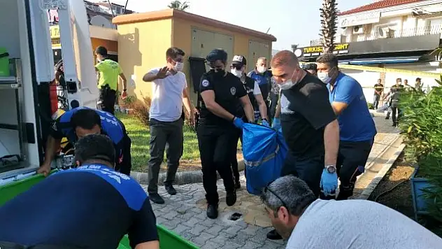 ÜZERİNE SU DEPOSU DÜŞTÜ, FECİ ŞEKİLDE CAN VERDİ