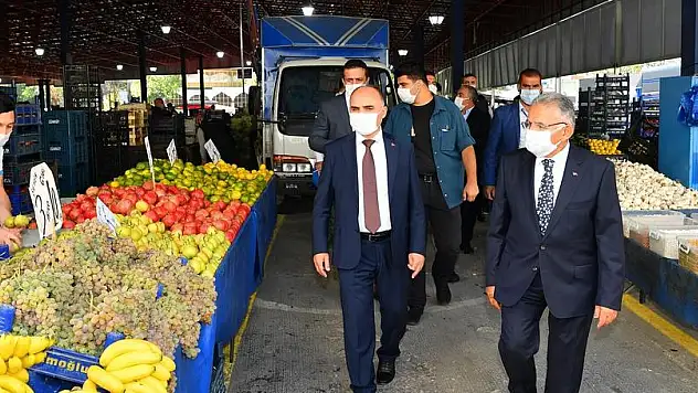 VALİ GÜNAYDIN VE BAŞKAN BÜYÜKKILIÇ, DENETİMLERİNİ SÜRDÜRÜYOR
