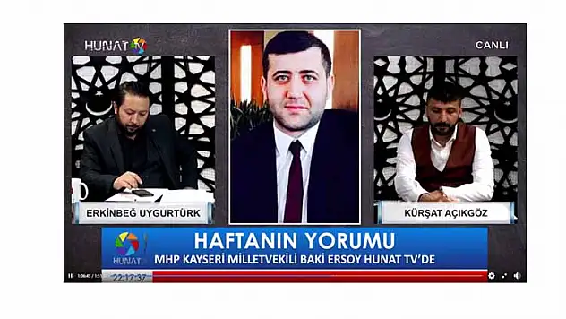 VEKİL ERSOY: 'NEREDEN GELDİĞİMİ HİÇBİR ZAMAN UNUTMADIM'