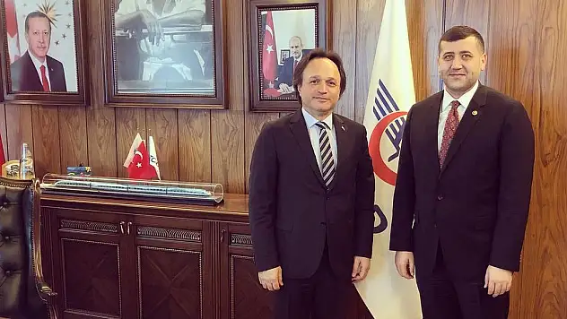 VEKİL ERSOY'DAN HIZLI TREN GÖRÜŞMESİ