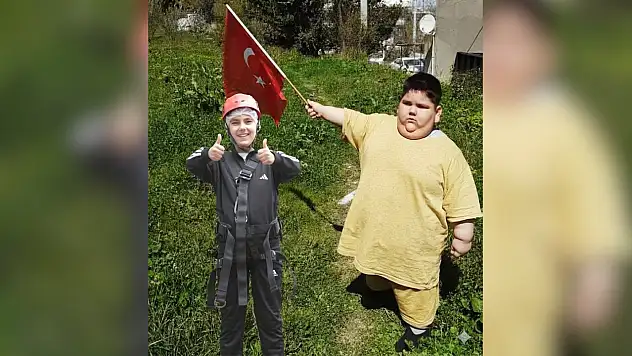 Yağız'ın inanılmaz değişimi: 5 yaşında 90 kiloydu, 11 yaşında 40 kilo