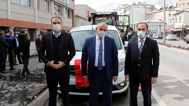 YAHYALI İLÇE SAĞLIK MÜDÜRLÜĞÜ'NE ARAÇ HİBE EDİLDİ