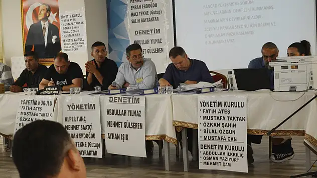 YAHYALI S.S. MOTORLU TAŞIYICILAR KOOPERATİFİ GENEL KURUL TOPLANTISINI YAPTI