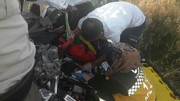 Yahyalı'da Trafik Kazası :1Ölü, 3 Yaralı