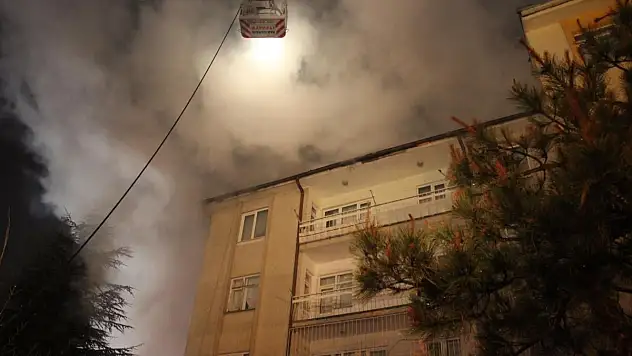 Yangın Paniğe Neden Oldu