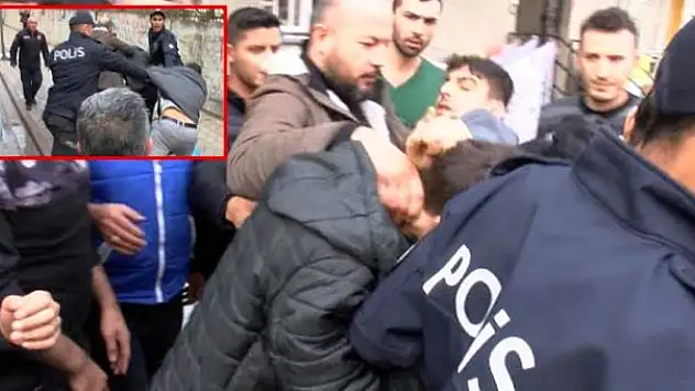 YANGIN SIRASINDA HIRSIZLIK YAPTIĞI İDDİA EDİLEN ŞÜPHELİ LİNÇ EDİLMEK İSTENDİ