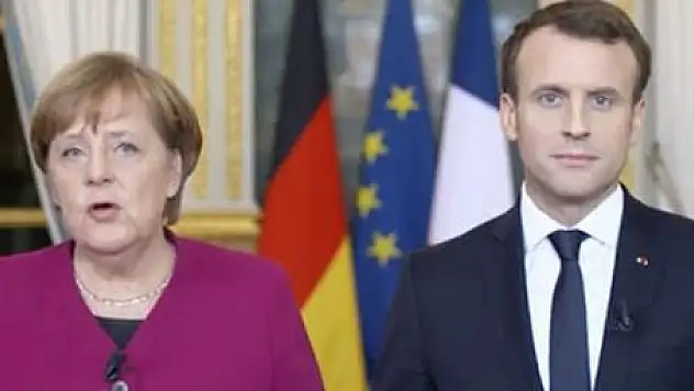 YAPTIRIM UYGULANACAK MI? MERKEL VE MACRON'DAN TÜRKİYE AÇIKLAMASI