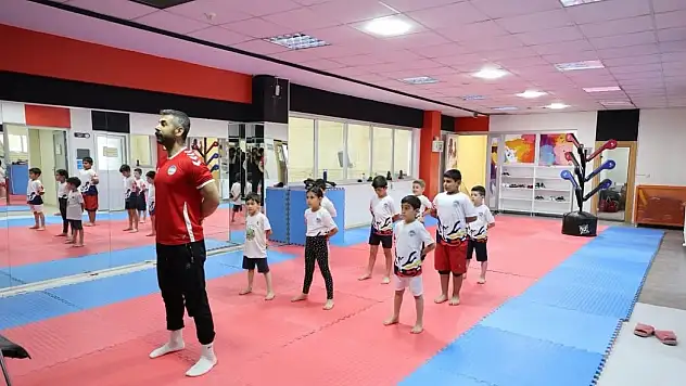 Yaz Spor Okulları kapılarını açtı