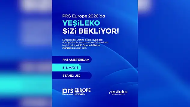 Yeşileko, PRS Europe 2026'da küresel pazara açılıyor