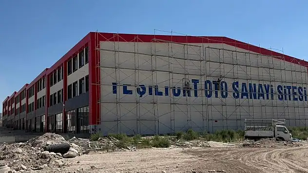 YEŞİLYURT OTO SANAYİ SİTESİ EYLÜL AYINDA TAMAMLANACAK