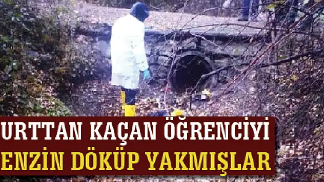 Yetiştirme Yurdundan Kaçan Genci, Önce Bıçaklayıp Öldürdüler Sonra Benzin Döküp Yaktılar