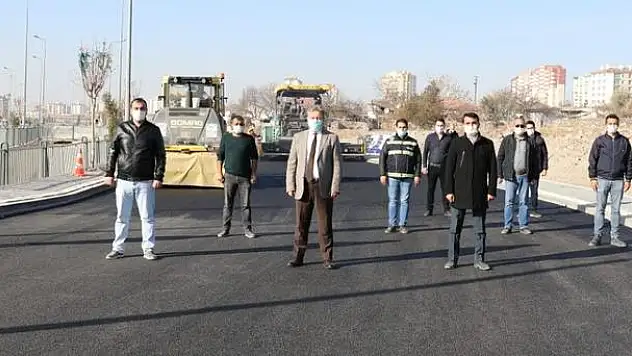 YILDIRIM BEYAZIT BAĞLANTI YOLU YENİLENEREK HİZMETE AÇILDI