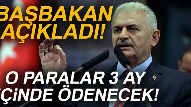 Yıldırım: KDV'ler 3 ay içerisinde ödenecek