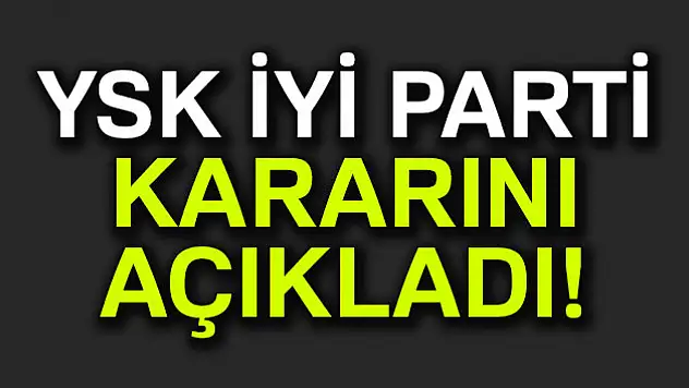 YSK seçime girebilecek partileri açıkladı