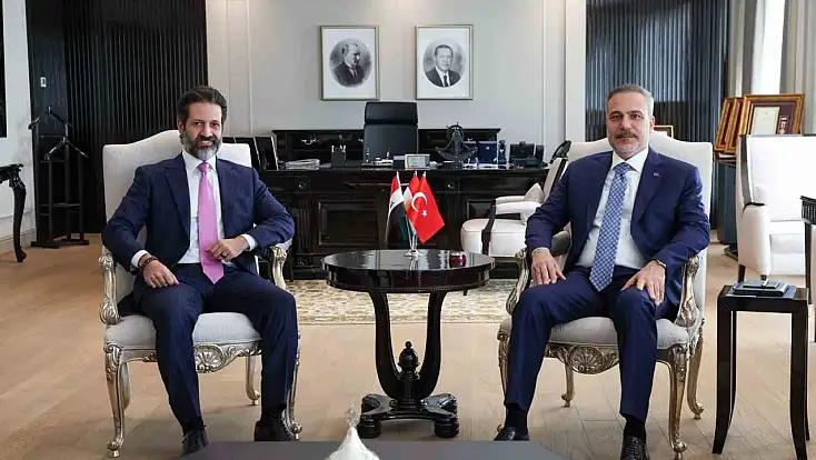 Bakan Fidan, IKBY Başbakan Yardımcısı Talabani ile görüştü