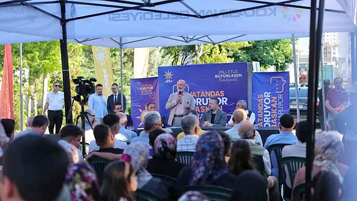 Başkan Çolakbayrakdar: Her haneye dokunan hizmet üretiyoruz