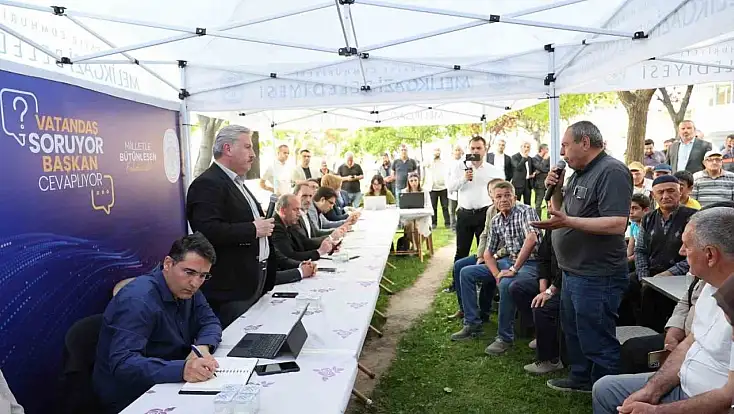 Başkan Palancıoğlu, 'Vatandaş Soruyor, Başkan Cevaplıyor' programıyla 4 mahalleyi dinledi