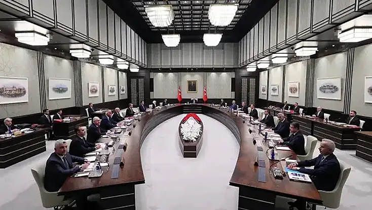 Cumhurbaşkanlığı Kabinesi, Erdoğan başkanlığında toplandı