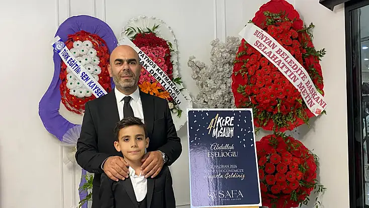 Eğitimci-Yazar Cezmi Eşelioğlu’nun mutlu günü