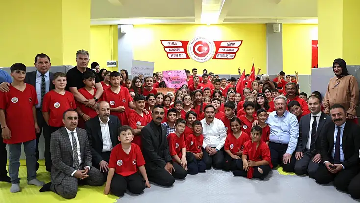 Kayseri’de 70’inci ERVA Spor Okulu Ağırnas’ta açıldı