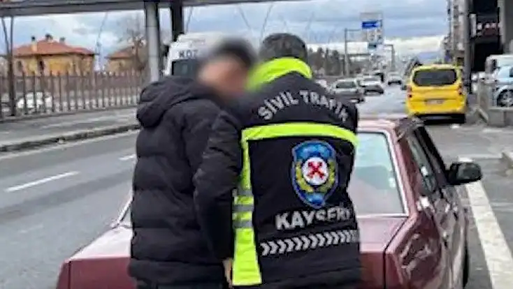 Kayseri’de yüksek ses ve tehlikeli sürüşe ceza yağdı