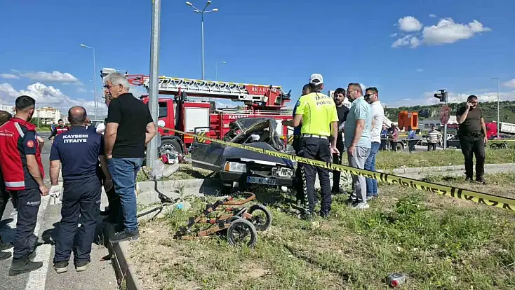 Kayseri'deki kazada ölü sayısı 3'e yükseldi