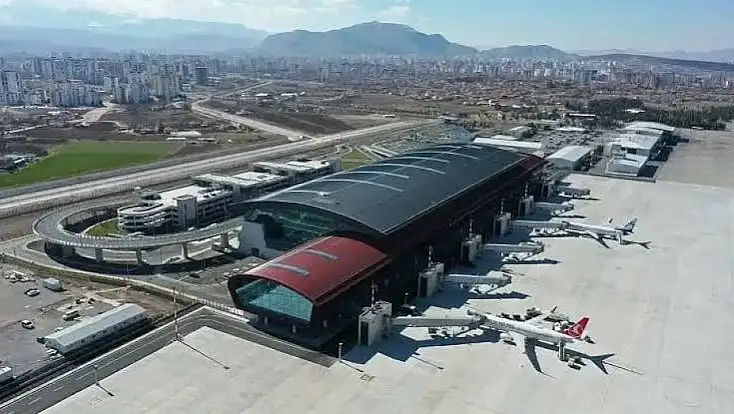 Kayseri Havalimanı'nda haziran ayında 218 binin üzerinde yolcuya hizmet verildi