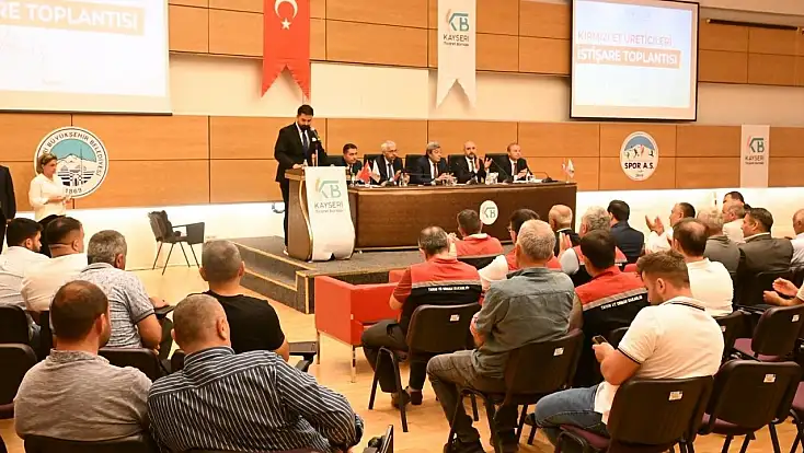 KTB öncülüğünde kritik toplantı: Kırmızı et üreticileri sorunlarını anlattı