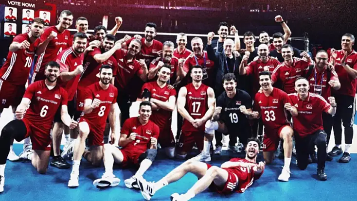A Milli Erkek Voleybol Takımı, tarihinde ilk kez Milletler Ligi’nde çeyrek finalde