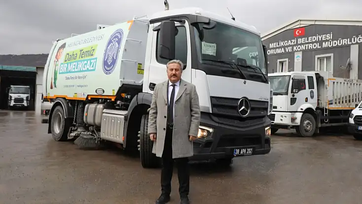 Melikgazi Belediyesi’nden araç filosuna yatırım