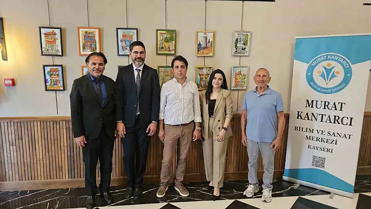 Kayseri'de öğrenciler hayallerini resmetti