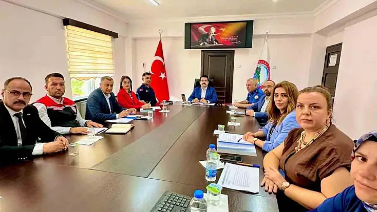 Tomarza'da  Bağımlılıkla Mücadele Kurul Toplantısı gerçekleştirildi