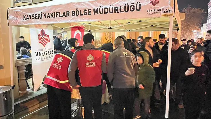 Vakıflar Bölge Müdürlüğü’nün iftar noktaları belli oldu