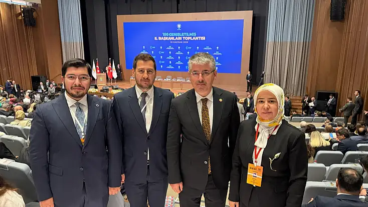 Vekil Çopuroğlu, AK Parti Genişletilmiş İl Başkanları Toplantısı’na katıldı