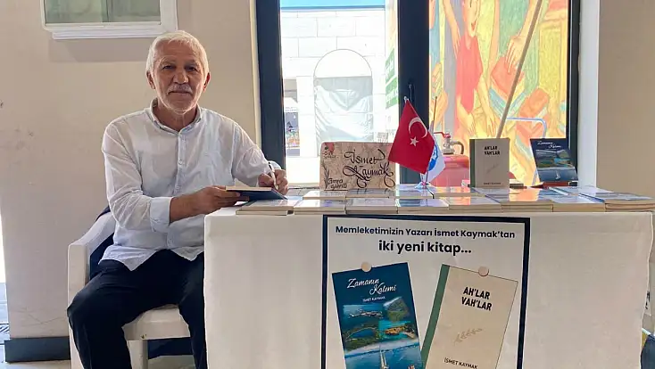 Yazar İsmet Kaymak, Kayseri Tanıtım Günleri’nde okurlarıyla buluştu