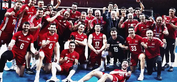A Milli Erkek Voleybol Takımı, tarihinde ilk kez Milletler Ligi'nde çeyrek finalde