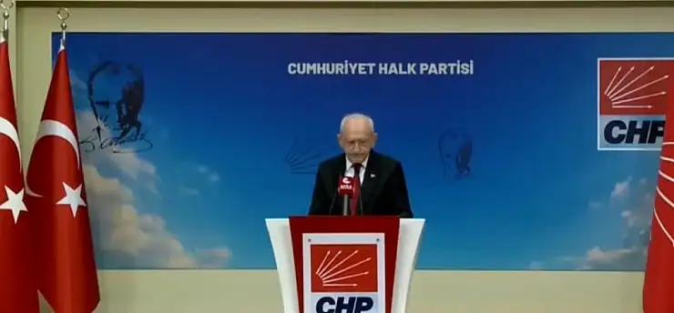 CHP'de dikkat çeken değişim: 'Türkiye'nin birinci partisi' unvanı kaldırıldı