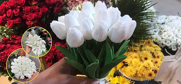 Düğün sezonunda çiçekçilere yoğun mesai: Gelin buketleri gözde
