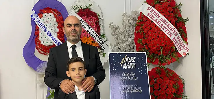 Eğitimci-Yazar Cezmi Eşelioğlu'nun mutlu günü