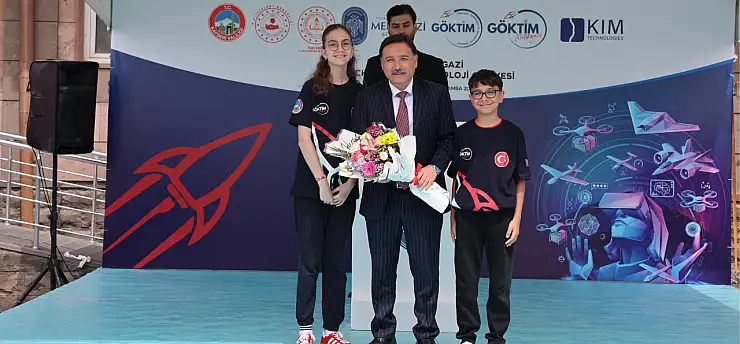 İzzet Özsüzkaya Ortaokulu'nda GÖKTİM Teknoloji Atölyesi açıldı