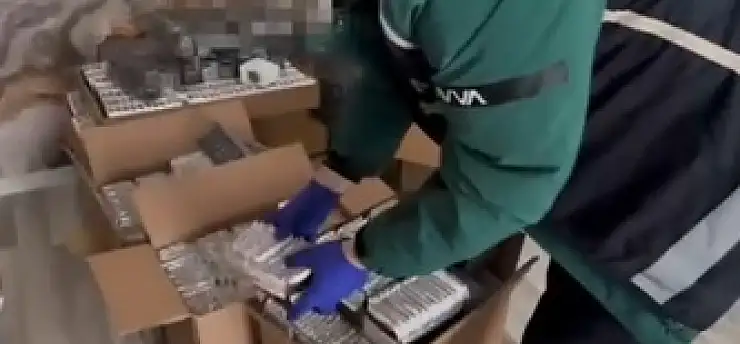 Kayseri'de kaçak sigara operasyonu: 1 gözaltı