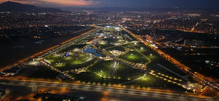 Kayseri'de yaz akşamları canlanıyor: Park ve mesire alanlarına yoğun ilgi