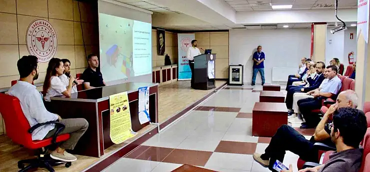Kayseri Devlet Hastanesi hekimlerine eğitim