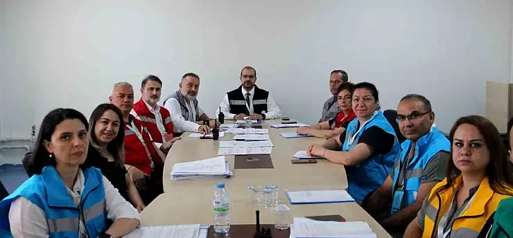 Kayseri Devlet Hastanesi'nde eş zamanlı tatbikat
