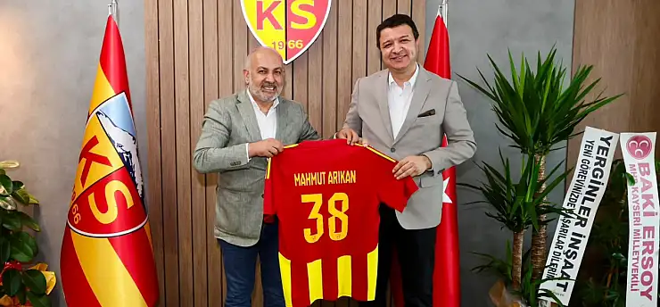 Mahmut Arıkan'dan Kayserispor yönetimine hayırlı olsun ziyareti