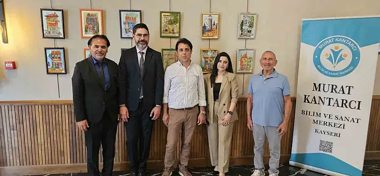 Kayseri'de öğrenciler hayallerini resmetti