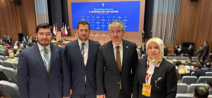 Vekil Çopuroğlu, AK Parti Genişletilmiş İl Başkanları Toplantısı'na katıldı