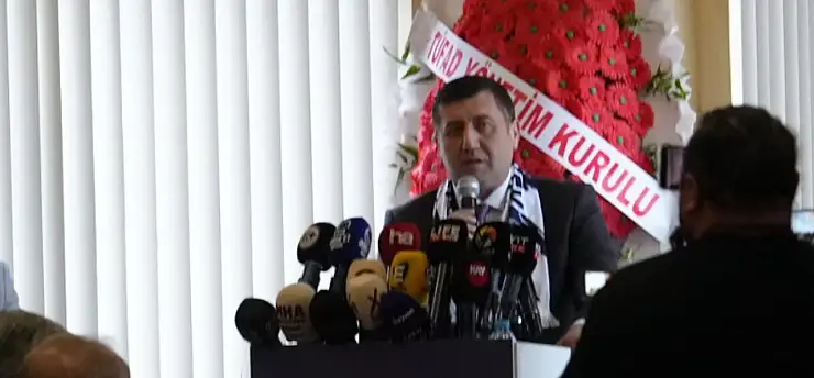 Vekil Ersoy'dan dikkat çeken Kayserispor çıkışı: 632 milyonu Sivasspor'a bağışlasaydık anıtımızı dikerlerdi